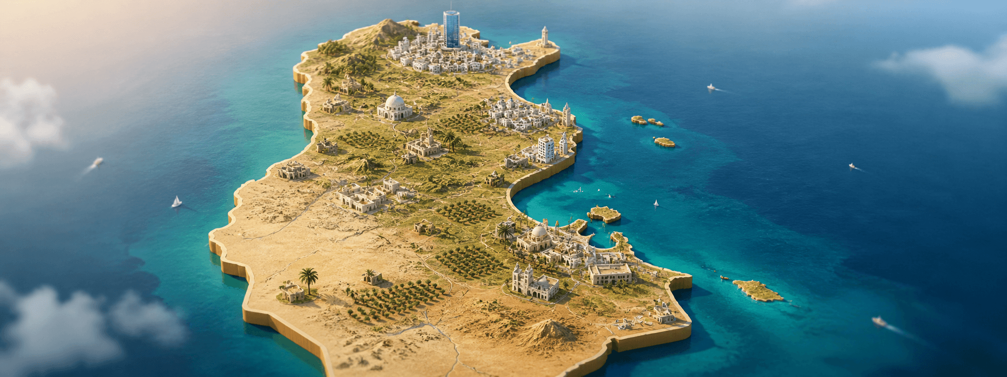 Carte des prix immobilier Tunisie : prix par zone et micro-marché
